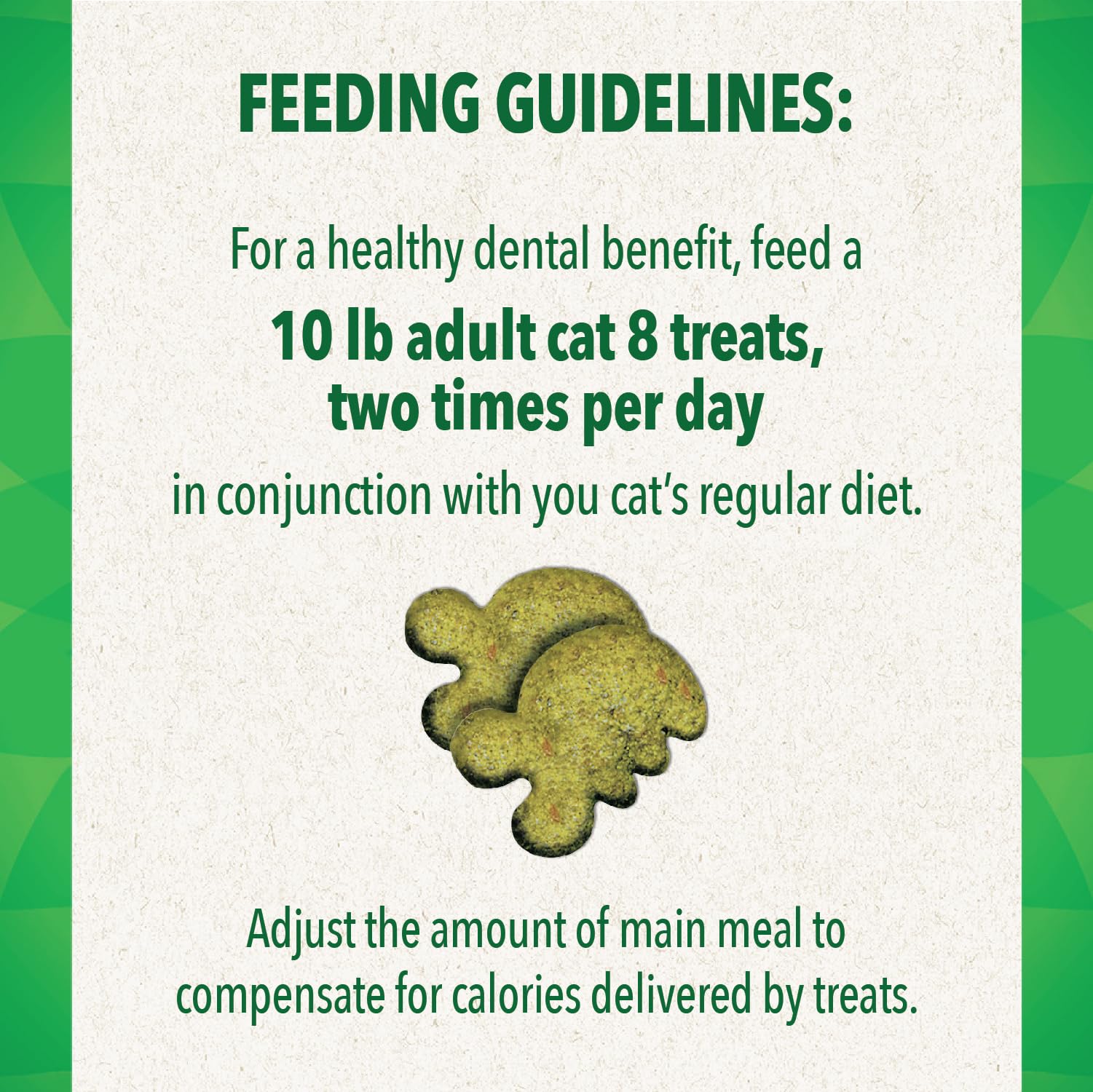 Greenies Feline Adult Dental Cat Treats, Savory Salmon Flavor, 9.75 oz. Tub
